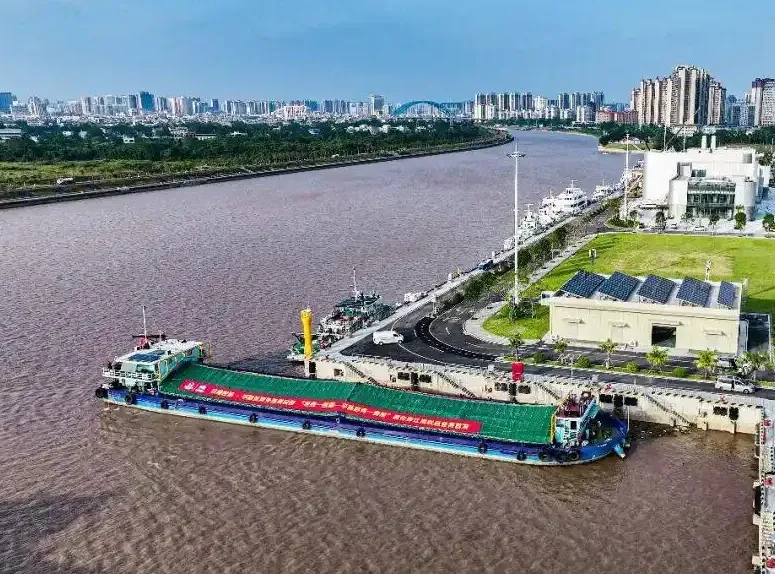 Pinglu Canal River-Sea Intermodal Transport Launches Successfully: 3,012.66 Tons